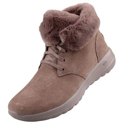 Skechers On The Go Joy Cozy Haven Damen Stiefelette Braun 144334-DKTP