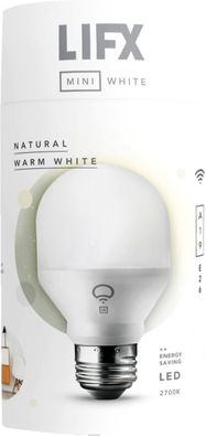 LIFX Mini White WLAN fähige LED-Lampe E27 Smart Home Apple iOS Android warmweiß