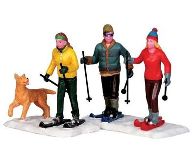 Weihnachtsfigur Cross country friends Lemax