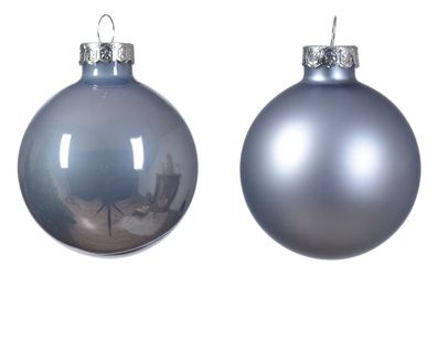 Weihnachtskugel glas d5 cm mblw ass 12pcs Weihnachten Decoris