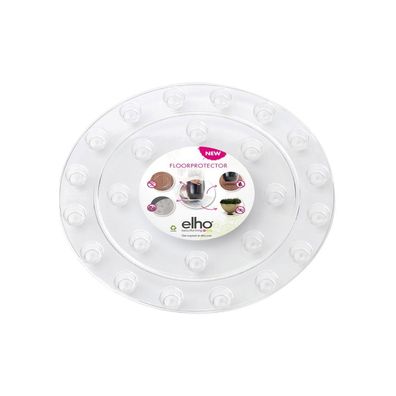 Bodenprotektor rund 12,5 cm transparent Elho