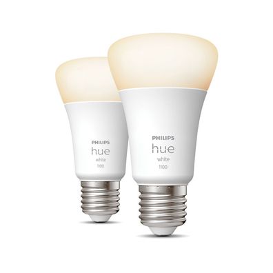 Hue Stehlampe warmweißes Licht 2er Pack E27 1100lm Beleuchtung Philips