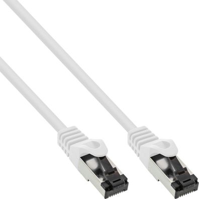 InLine® 78802W Patchkabel, S/FTP (PiMf), Cat.8.1, 2000MHz, halogenfrei, Kupfer,