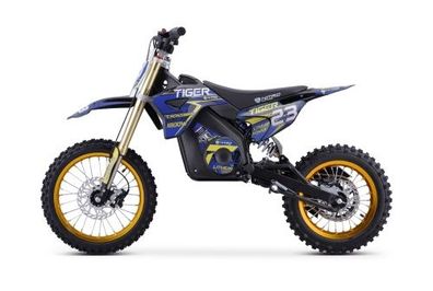 Nitro Motors E-Dirtbike Tiger 1800 Watt DLX 12 Zoll mit Lithiumakku, Kinderelektromot