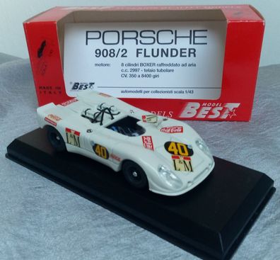 Porsche 908/2 Flunder Temporada 1970 - Decadenet / Fairetti , Best 9107