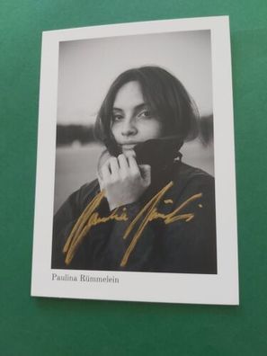 Paulina Rümmelein , Fernsehen , Autogrammkarte