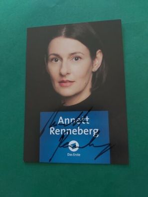 Annett Renneberg , Fernsehen , Autogrammkarte