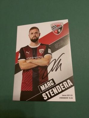 FC Ingolstadt , M. Stendera ,21/22 , Autogrammkarte, Fussball