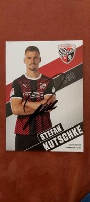 FC Ingolstadt , Stefan Kutschke ,21/22 , Autogrammkarte , Fussball