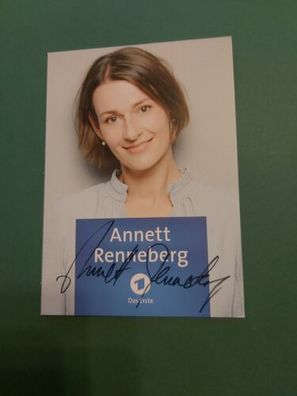 Annett Renneberg , Fernsehen , In aller Freundschaft , Autogrammkarte