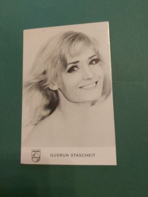 Gudrun Stascheit , Fernsehen , Autogrammkarte