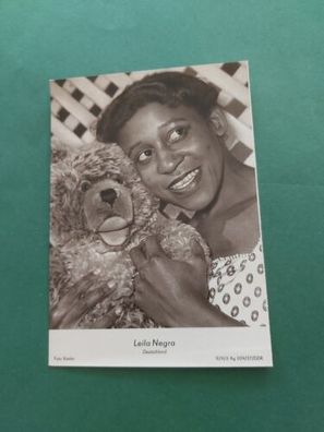 Leila Negra , Fernsehen , Kino , Autogrammkarte