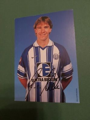 SV Meppen , M. Von Ahlen , Autogrammkarte, Fussball