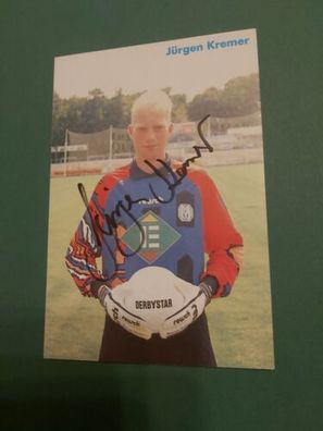 SV Meppen , J. Kremer , Autogrammkarte, Fussball