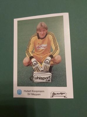 SV Meppen , H. Koopmann , Autogrammkarte, Fussball