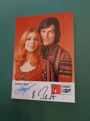 Cindy & Bert , Musik , BASF Autogrammkarte