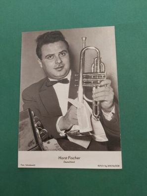 Horst Fischer , Musik , Autogrammkarte