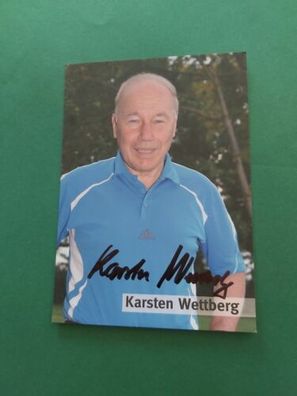 1860 München , Karsten Wettberg , Autogrammkarte, Fussball