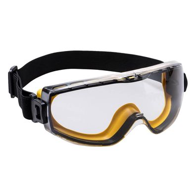 Portwest® PS29 Impervious Sicherheits-Schutzbrille Klar Hochwertige Schutzbrille