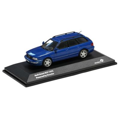 Audi Avant RS2 Modellauto 1:43 Miniatur Modell blau A5-5927