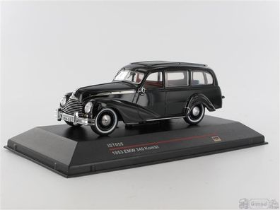 IXO IST055 EMW 340 Kombi, schwarz (1953) Massstab: 1:43