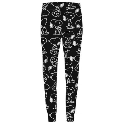 Peanuts Damen Pyjama- / Freizeithose | Velours | Komfortabel und Stilvoll | Größen