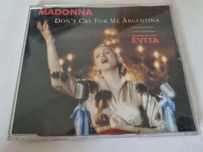 Madonna - Don't Cry For Me Argentina CD Maxi Europe