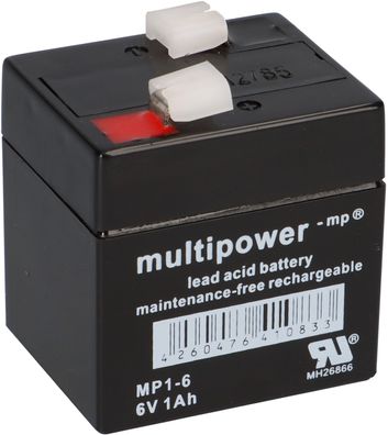 Multipower Blei-Akku MP1-6 Pb 6V / 1Ah