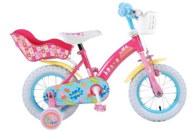 Peppa Pig Kinderfahrrad - Mädchen - 12 Zoll - Pink