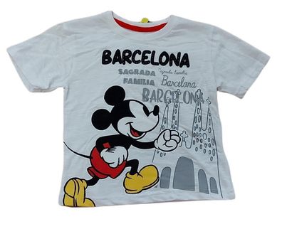 Mickey Mouse T-Shirt "Barcelona" Größen 92 bis 128