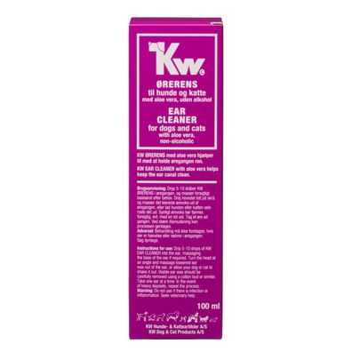 KW Ohrenreiniger mit Aloe Vera für Hunde & Katzen - 100 ml