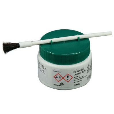 Weichlotpaste Degufit 3000, Lötpaste 250g, DVGW, mit Pinsel