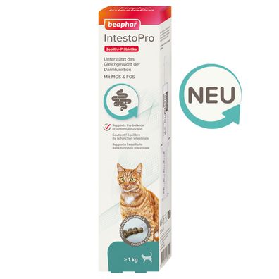 Beaphar IntestoPro Paste für Katzen - Unterstützt das Gleichgewicht der Darmfunkti