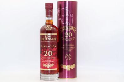 Ron Centenario Fundication 20 Jahre 0,7 ltr