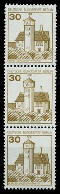 BERLIN DS BURGEN U. Schlösser Nr 534A IR postfrisch 3ER X78354A