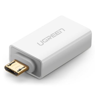 Ugreen Adapter Micro-USB-Adapter - USB 2.0 OTG weiß