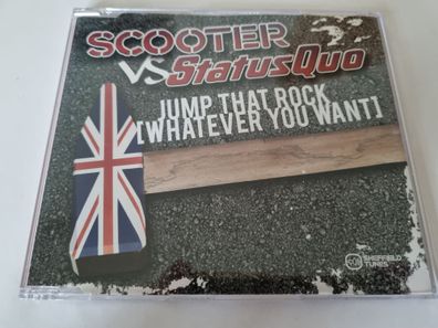 Scooter vs. Status Quo - Jump That Rock (Whatever You Want) CD Maxi Europe