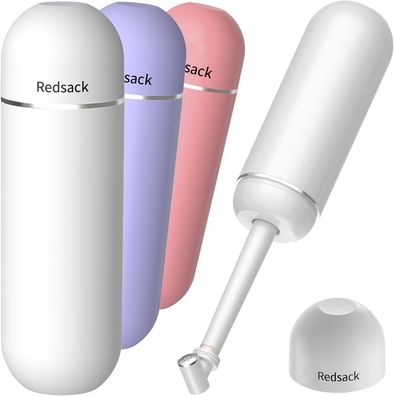 Redsack Tragbare Bidet-Flasche für Damen, Reisen, Hand-Bidet für unterwegs - Weiß