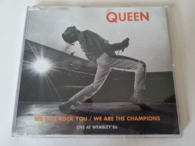 Queen - We Will Rock You / We Are The Champions (Live At Wembley '86) CD Maxi