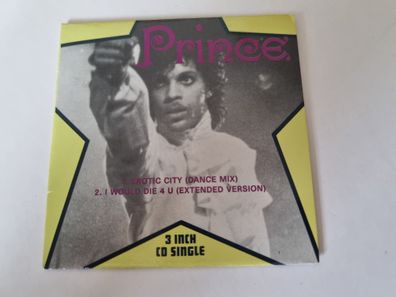 Prince - Erotic City / I Would Die 4 U 3'' Inch CD Maxi Europe