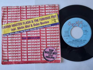 Grandmaster Flash & The Furious Five - The Message 7'' Vinyl Germany