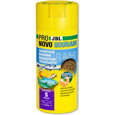 JBL Pronovo Gourami GRANO CLICK in Größe S 250 ml Hauptfuttergranulat für alle