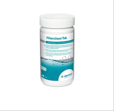 Bayrol Filterclean 200g Tabs 1 Kg Chlortabletten für Sandfilter