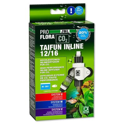 JBL Proflora CO2 Taifun Inline 12/16 Hochleistungsdiffusor