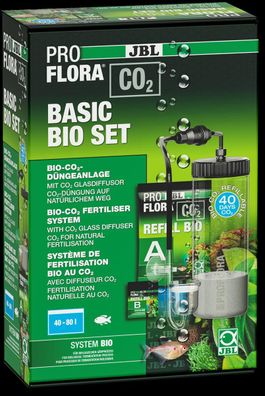 JBL Proflora CO2 Basis Set Bio CO2-Düngeanlagen für 40 - 80 l