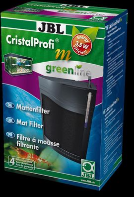 JBL CristalProfi m greenline Mattenfilter inkl. Pumpe für Aquarien von 20 – 80 l