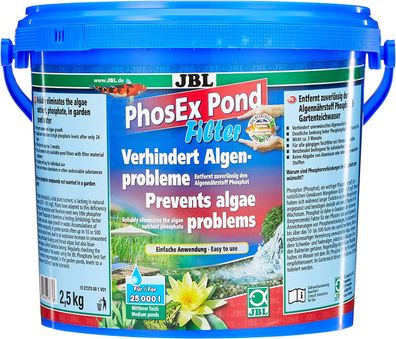 JBL PhosEx Pond Filter Phosphatentferner für Teichfilter 2,5kg