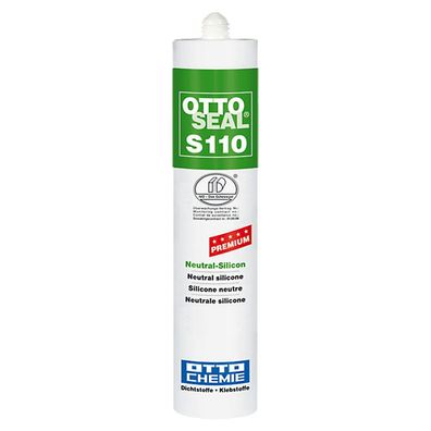 Ottoseal S110, Premium-Neutral-Silikon, neutral vernetzend, 310ml MEKO-f