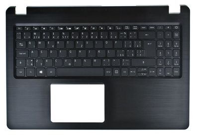 Acer A515-52 A515-52G Palmrest Tastatur Keyboard Schwarz QWERTY Czech-Slovak