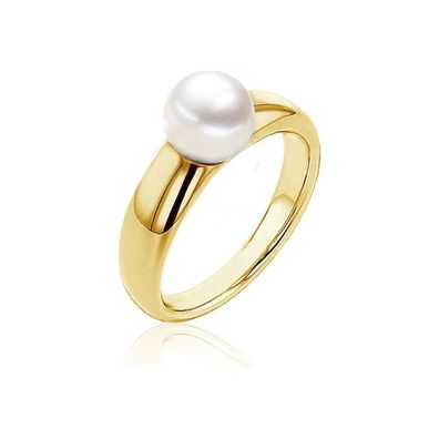 Luna-Pearls - 008.0525 - Ring - 585 Gelbgold - Süßwasser-Zuchtperle 8-8.5mm